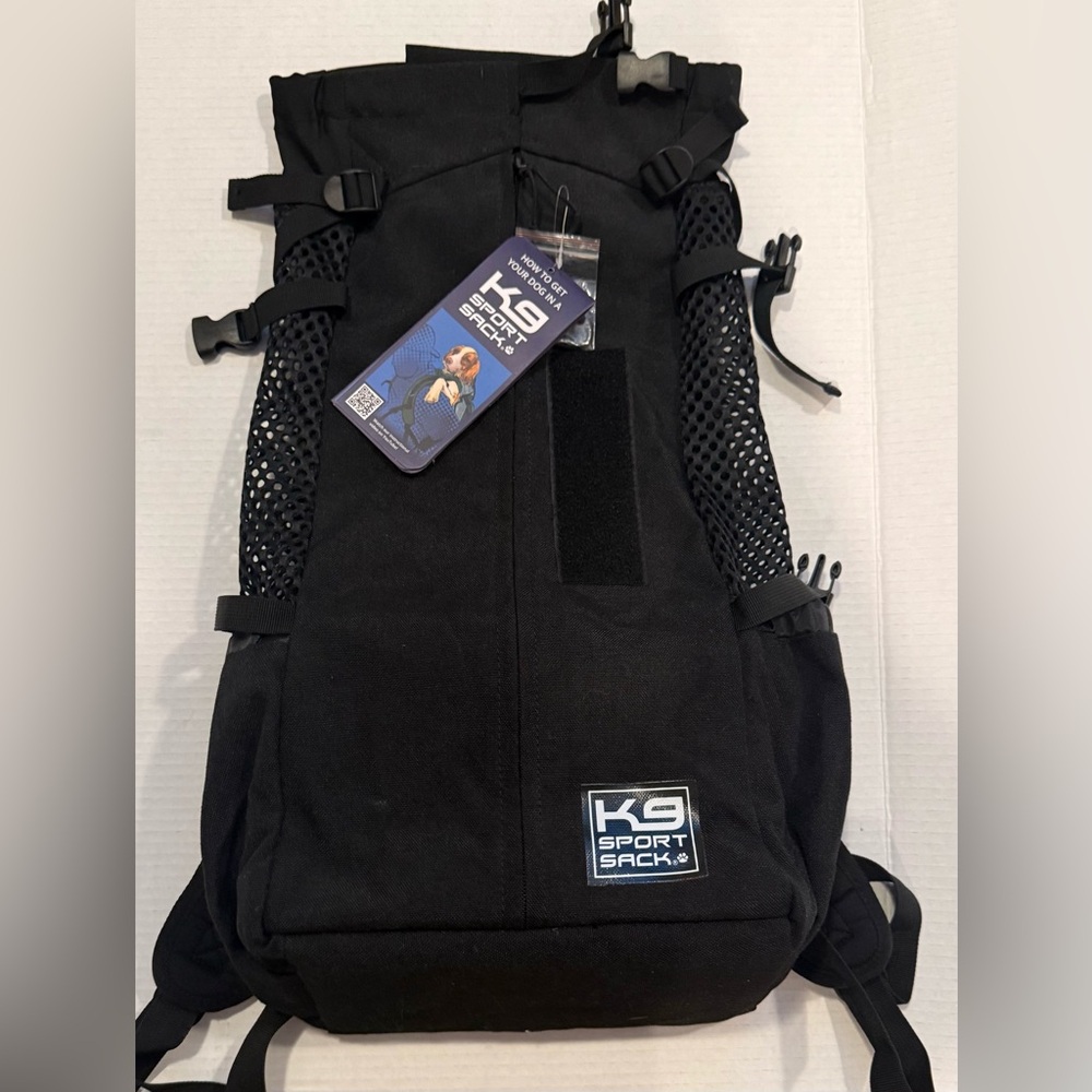 Black Dog Carrier Backpack